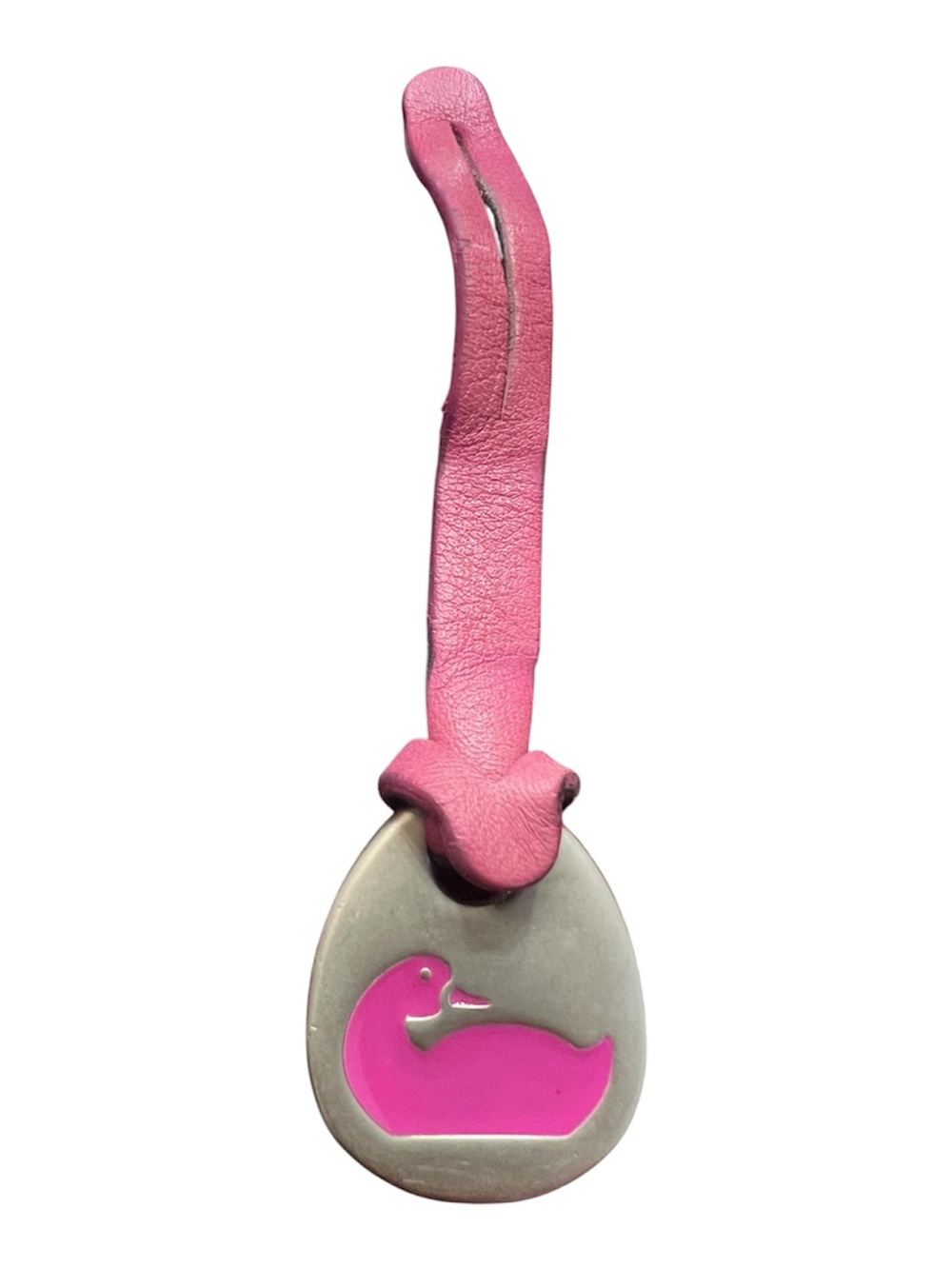 Dooney & Bourke Pink Duck Luggage Tag